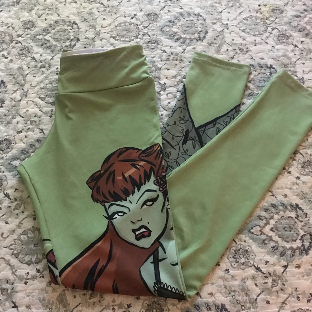 Poison Ivy DC Comics leggings by Society Six